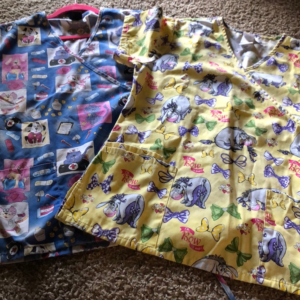 Small Scrub Tops
